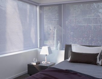 Luxaflex Facette slaapkamer sfeer